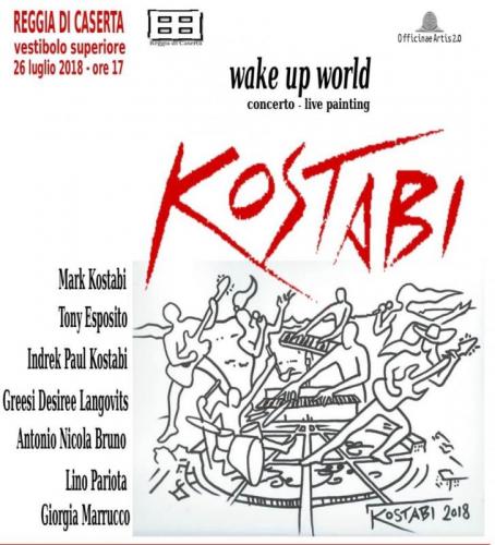 Mark Kostabi In Un Concerto Live Painting Alla Reggia Di Caserta - Caserta