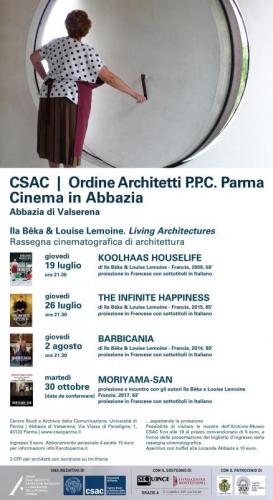 Cinema E Architettura. Living Architectures A Parma - Parma