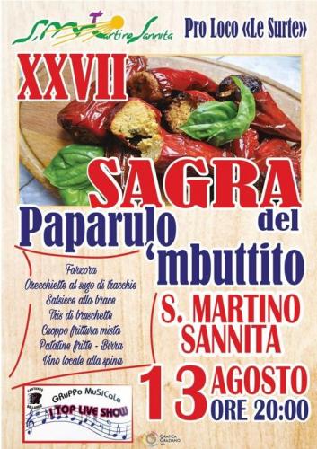 Sagra Del Paparulo 'mbuttito A San Martino Sannita - San Martino Sannita