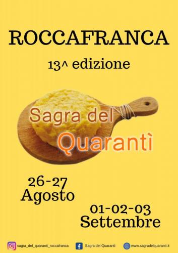 La Sagra Del Quaranti A Roccafranca - Roccafranca