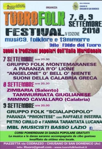 Tuoro Folk Festival A Chiusano Di San Domenico - Chiusano Di San Domenico
