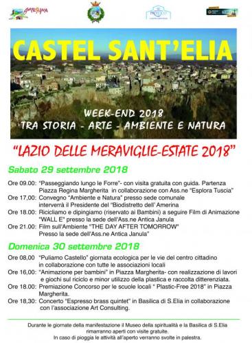 Week End Ambiente E Natura A Castel Sant'elia - Castel Sant'elia