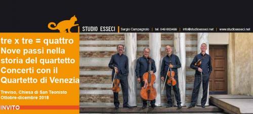 I Concerti Con Il Quartetto Di Venezia - Treviso