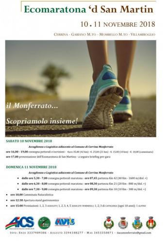 Ecomaratona ‘d San Martin In Monferrato - Cerrina Monferrato