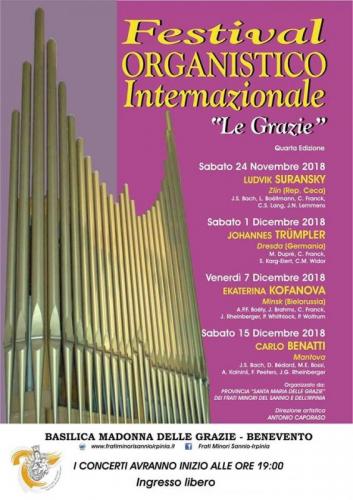Festival Organistico Internazionale Le Grazie A Benevento - Benevento