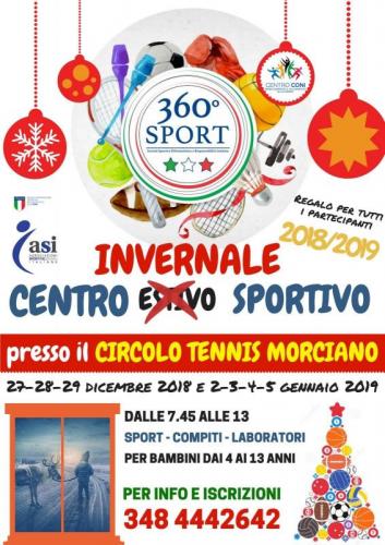 Il Natale Al Centro Invernale Sportivo A Morciano - Morciano Di Romagna
