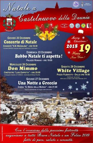 Natale A Castelnuovo Della Daunia - Castelnuovo Della Daunia