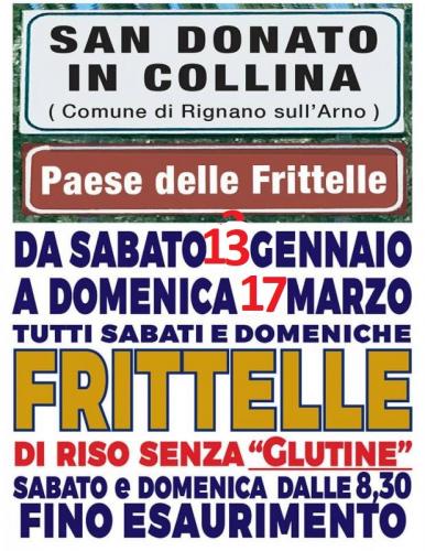 La Sagra Delle Frittelle A San Donato In Collina Di Bagno A Ripoli - Rignano Sull'arno