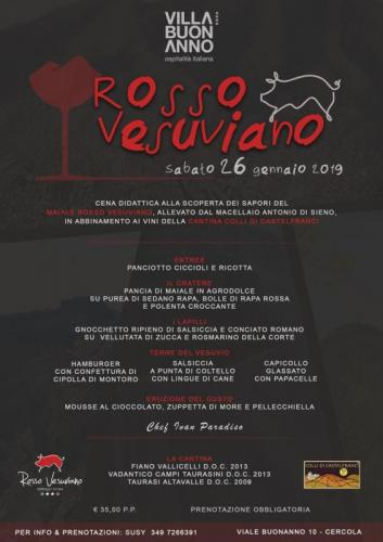 Rosso Vesuviano A Villa Buonanno - Cercola