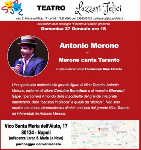 Antonio Merone In Merone Canta Taranto - Napoli