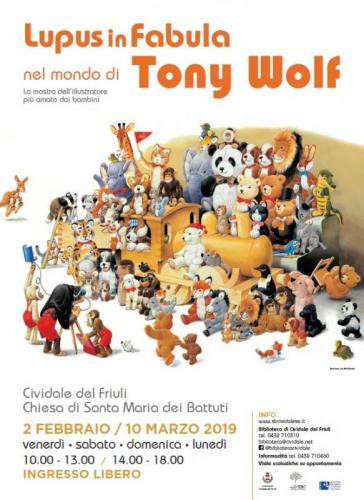 Tony Wolf In Mostra A Cividale Del Friuli - Cividale Del Friuli