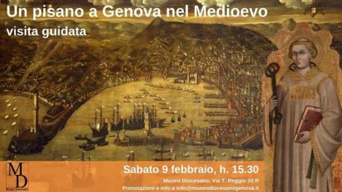Un Pisano A Genova Nel Medioevo - Genova
