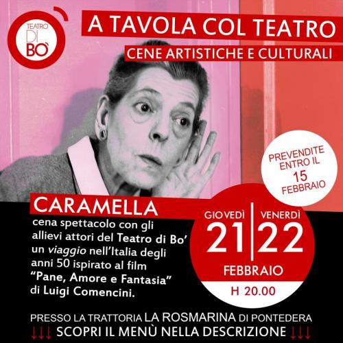A Tavola Col Teatro - Cene Artistiche E Culturali - Pontedera