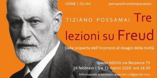 Tiziano Possamai: Tre Lezioni Su Freud A Udine - Udine