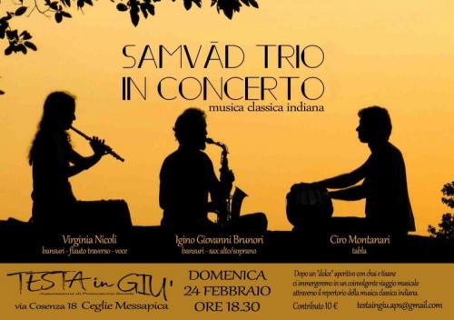 Samvad Trio In Concerto A Ceglie Messapica - Ceglie Messapica