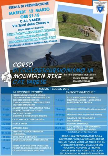 Corso Di Cicloescursionismo In Mountain Bike - Varese