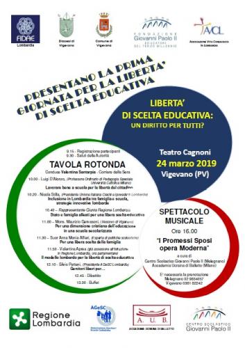 Libertà Di Scelta Educativa A Vigevano - Vigevano
