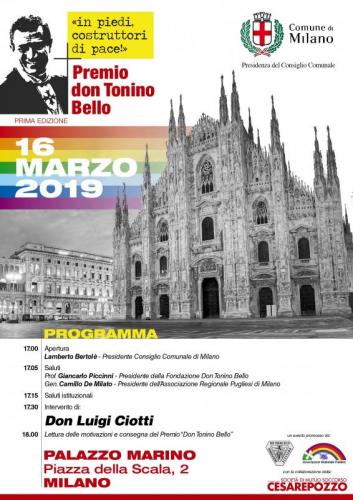 Premio Don Tonino Bello A Milano - Milano