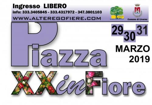Piazza Xx In Fiore A Livorno - Livorno