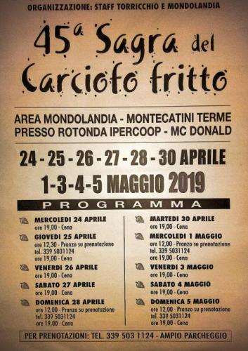 La Sagra Del Carciofo Fritto A Montecatini Terme - Montecatini Terme