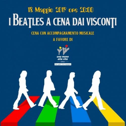 I Beatles A Cena Dai Visconti - Milano