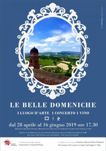 Le Belle Domeniche Nel Territorio Di Pesaro Urbino - 