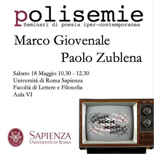 Polisemie Seminari Di Poesia Iper-contemporanea - Roma
