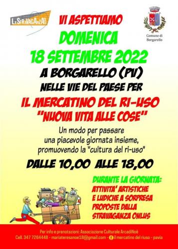 Mercatino Del Ri-uso - Nuova Vita Alle Cose A Borgarello - Borgarello
