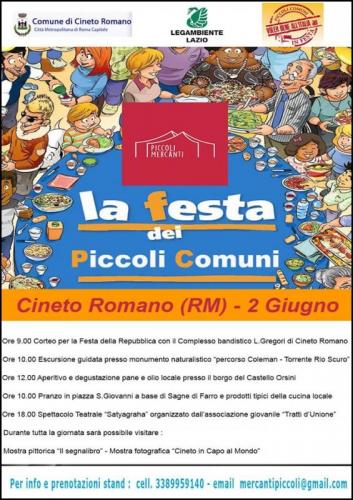La Festa Dei Piccoli Comuni A Cineto Romano - Cineto Romano