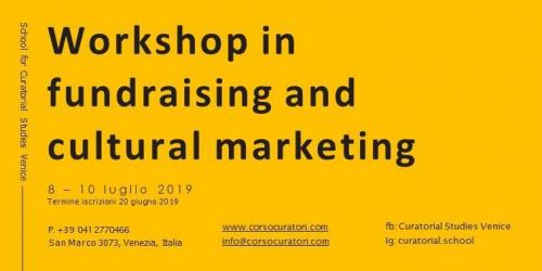 Workshop In Fundraising And Cultural Marketing - Venezia