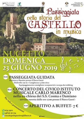 Passeggiata Nella Storia Del Castello In Musica - Nucetto