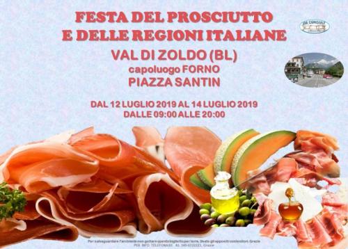 Festa Del Prosciutto E Delle Regioni Italiane A Val Di Zoldo - Val Di Zoldo