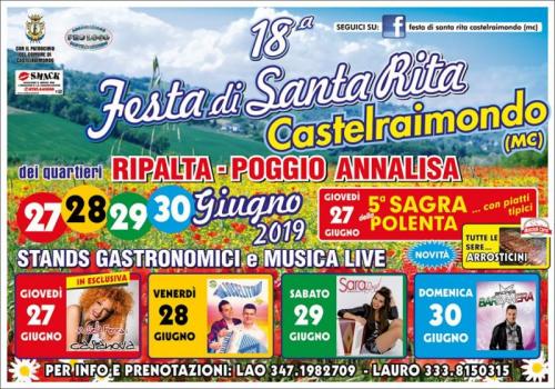 La Festa Di Santa Rita A Castelraimondo - Castelraimondo