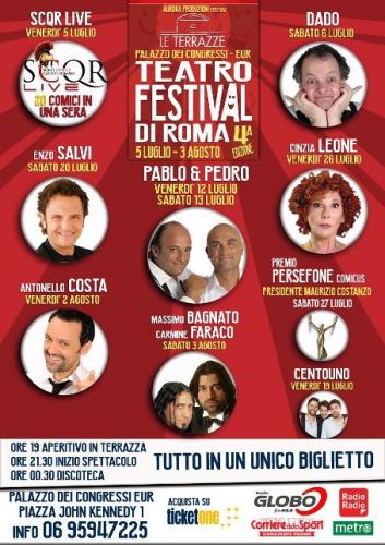 Le Terrazze Teatro Festival A Roma - Roma