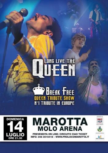 Break Free - Queen Tribute Show A Marotta - Mondolfo