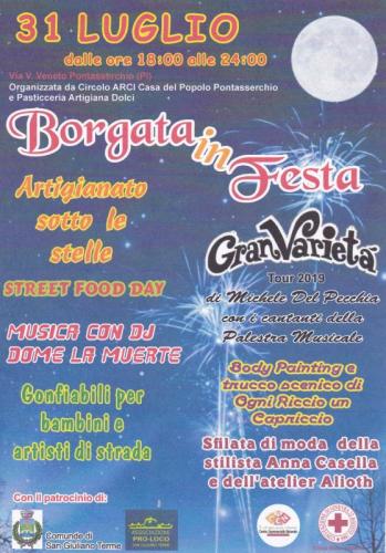 Borgata In Festa A Pontasserchio - San Giuliano Terme