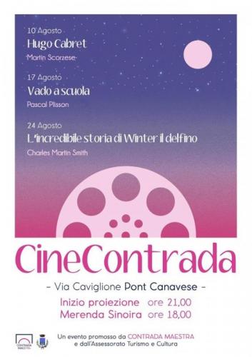 Cinecontrada A Pont Canavese - Pont-canavese