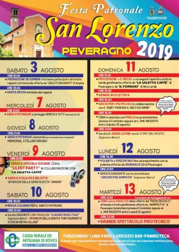 Festa Patronale Di San Lorenzo A Peveragno - Peveragno