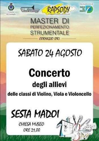 Master Rapsody - Concerti Di Violino, Viola E Violoncello - Corniglio