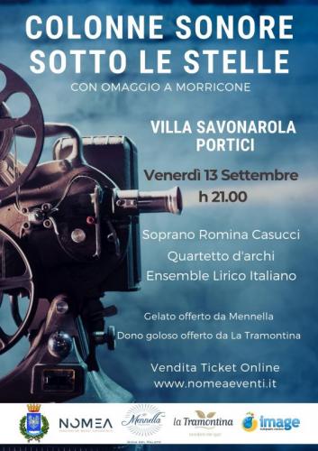 Colonne Sonore Sotto Le Stelle A Villa Savonarola - Portici