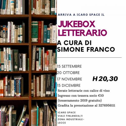 Jukebox Letterario A Cura Di Simone Franco - Lecce