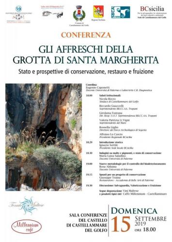 Gli Affreschi Della Grotta Di Santa Margherita - Castellammare Del Golfo