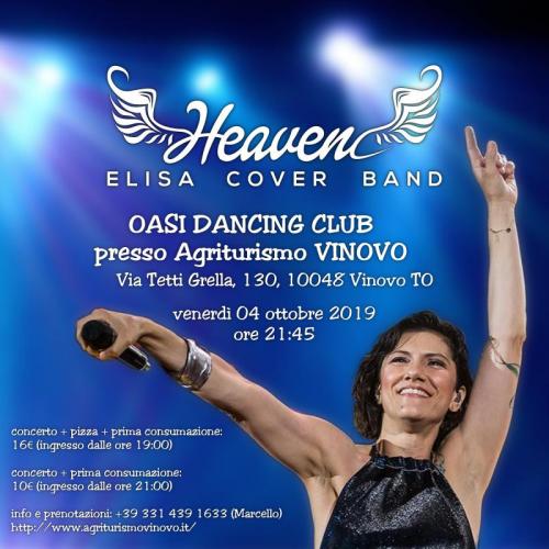 Heaven Elisa Cover Band A Vinovo - Vinovo