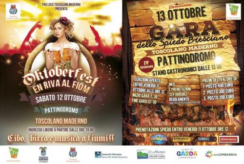 Oktoberfest En Riva Al Fiom E Gara Dello Spiedo Bresciano - Toscolano-maderno