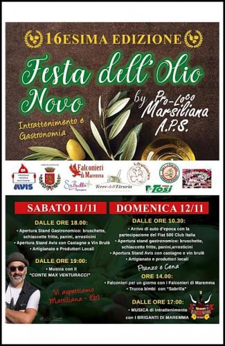 La Festa Dell'olio Novo A Marsiliana D’albegna - Manciano