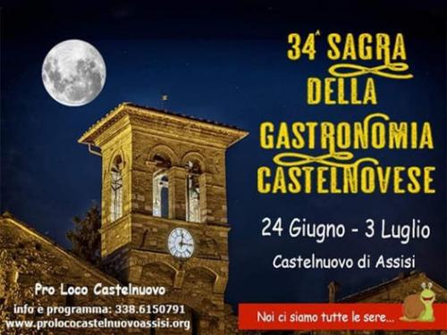 Sagra Della Gastronomia Castelnovese A Castelnuovo Di Assisi  - Assisi