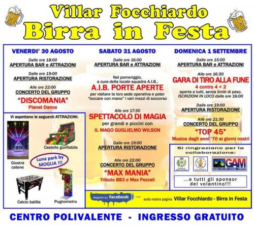 Festa Della Birra - Villar Focchiardo