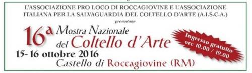 Mostra Nazionale Del Coltello D'arte - Roccagiovine