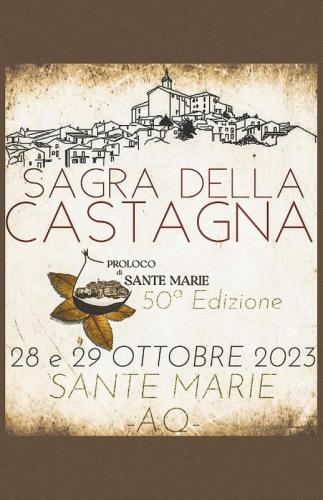 Sagra Della Castagna A Sante Marie - Sante Marie