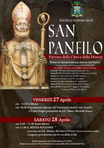 Festa Del Santo Patrono San Panfilo - Sulmona